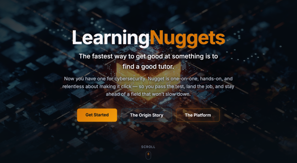 LearningNuggets home page
